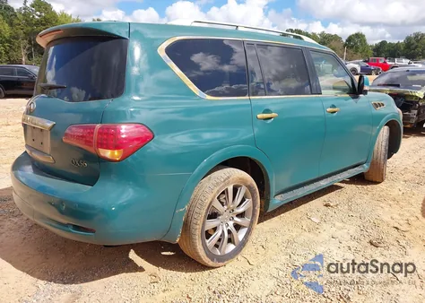 2012 Infiniti Qx56 from USA, damaged, VIN JN8AZ2NFXC9519077